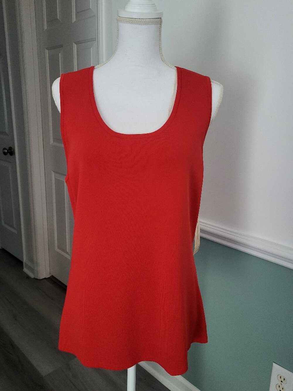 Choices Women, Orange Tank, 1x, NWT